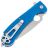 Нож Daggerr Resident DL serrated stonewash сталь 8Cr14MoV рукоять Blue FRN