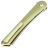 Нож Kizer Mercury satin сталь S35VN рукоять Gold Titanium