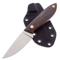 Нож Brisa Bobtail 80 сталь 12C27 рукоять Bison Micarta