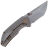 Нож WE Knife Thug Gray Rubbed сталь CPM-20CV рукоять Gray Titanium (2103B)