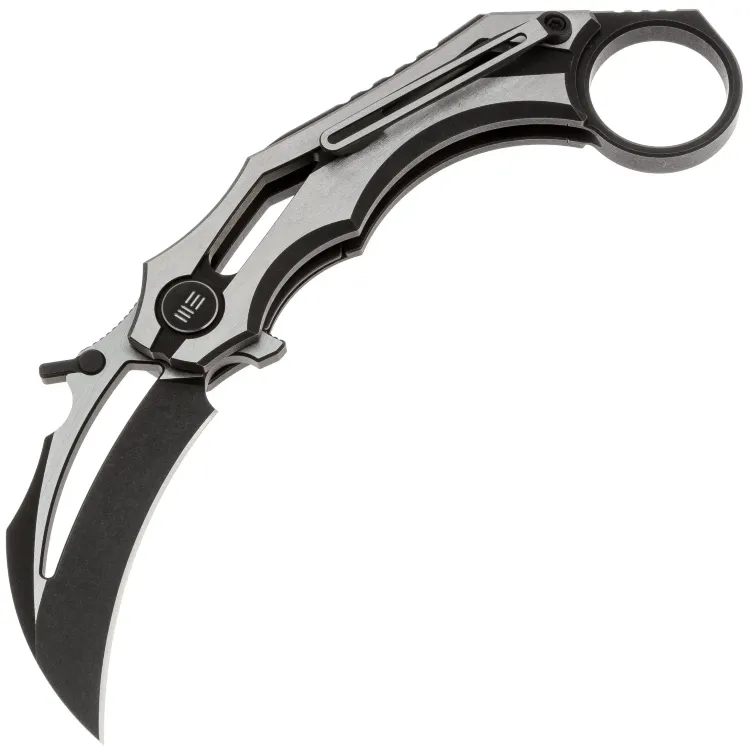 Нож WE Knife Cryonix blackwash сталь M390 рукоять Black/Satin Titanium