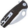 Нож Honey Badger Claw S serrated сталь 8Cr13MoV рукоять Black FRN