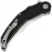 Нож Kubey Crest Pikal satin сталь 14C28N рукоять Black G10