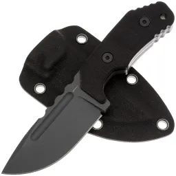 Нож Boker Plus Little Dvalin Black сталь D2 рукоять Black G10 (02BO033)