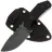 Нож Boker Plus Little Dvalin Black сталь D2 рукоять Black G10 (02BO033)
