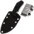 Нож Boker Plus Little Dvalin Black сталь D2 рукоять Black G10 (02BO033)