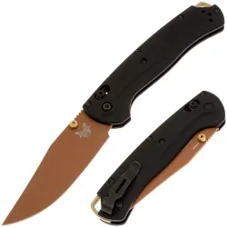 Нож Benchmade Taggedout Copper Suede LE сталь S45VN рукоять Black G10 (15536CR-2501)