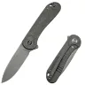 Нож WE Knife Elementum greywash сталь MagnaCut рукоять Grey Titanium (WE18062XA-2)