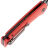 Нож SHOOZIZ XUN120 black сталь D2 рукоять Red G10