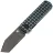 Нож Kristal Porebrick сталь 14C28N Blackwash рукоять Deep Blue Aluminium