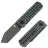 Нож Kristal Porebrick сталь 14C28N Blackwash рукоять Deep Blue Aluminium