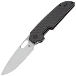 Нож Kizer Varatas satin сталь Nitro-V рукоять G10/Carbon Fiber