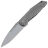 Нож Arkona Buran-II сталь M390 рукоять Grey Titanium