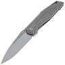 Нож Arkona Buran-II сталь M390 рукоять Grey Titanium