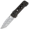 Нож WE Knife Tyro сталь Hakkapella Damasteel рукоять Black/Golden Titanium (WE24001-DS1)