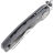 Нож Vosteed Shilin Cutter stonewash сталь Elmax рукоять Gray Aluminum