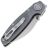 Нож Vosteed Shilin Cutter stonewash сталь Elmax рукоять Gray Aluminum