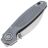 Нож Vosteed Shilin Cutter stonewash сталь Elmax рукоять Gray Aluminum
