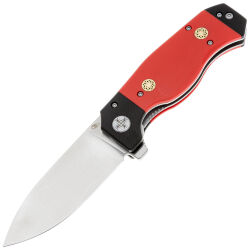 Нож Reptilian Север-02 сталь VG-10 рукоять Black/Red G10