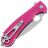 Нож Daggerr Resident DL stonewash сталь 8Cr14MoV рукоять Pink FRN