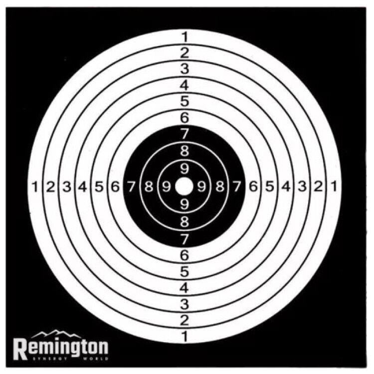 Мишень Remington ч/б картон (50шт)