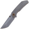 Нож WE Knife Thug XL hand rubbed сталь CPM-20CV рукоять Gray Rubbed Ti (WE20028D-1)