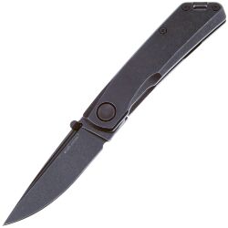 Нож Real Steel Luna ECO blackwash сталь K110 рукоять сталь (7083)