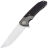 Нож Maxace Goliath 2.0 satin cталь K110 рукоять Black G10/Blackwash Ti