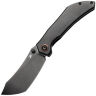 Нож Kansept Tipper black сталь S35VN рукоять Black Titanium