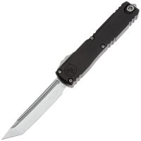 Нож Microtech Ultratech ZBP T/E stonewash сталь M390MK рукоять Black Aluminum (1123-10)