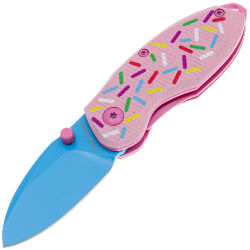 Нож Mr.Blade Rexbo Gen.2 Dessert Warrior blue сталь D2 рукоять Donut G10