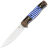 Нож Steelclaw Хорс-03 сталь VG-10 рукоять White/Blue G10