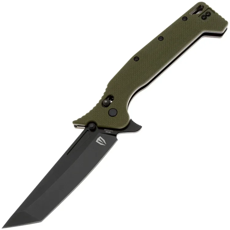 Нож OBERTECH NS-02 TB Tanto black сталь VG-10 рукоять Olive G10