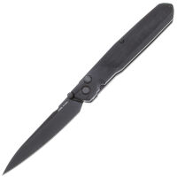 Нож Real Steel G5 Metamorph Button Lock black сталь 14C28N рукоять Black G10 (7832B)