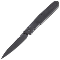 Нож Real Steel G5 Metamorph Button Lock black сталь 14C28N рукоять Black G10 (7832B)