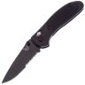 Нож Benchmade Griptilian 551 Black Serrated сталь S30V рукоять Black Nylon (551SBK)