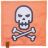 Хэнк (платок) MonkeyCREW Skull and Bones 20*20см