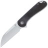 Нож CIVIVI Elementum Wharncliffe satin сталь Nitro-V рукоять Black G10 (C18062AF-1)