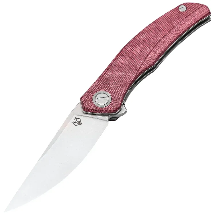 Нож Shirogorov Q95 Ursus сталь Elmax рукоять Maroon Micarta