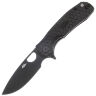 Нож Honey Badger Flipper M DLC сталь 14C28N рукоять Black FRN