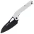 Нож Ontario Camp Plus Cleaver 4.5" black сталь 420 рукоять White GFN (4320WH)