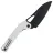 Нож Ontario Camp Plus Cleaver 4.5" black сталь 420 рукоять White GFN (4320WH)