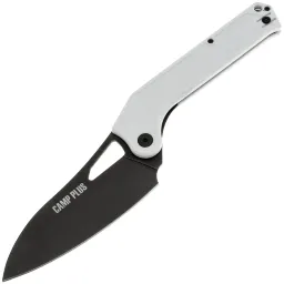 Нож Ontario Camp Plus Cleaver 4.5" black сталь 420 рукоять White GFN (4320WH) Нож Ontario Camp Plus Cleaver 4.5" black сталь 420 рукоять White GFN (4320WH)