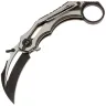 Нож WE Knife Cryonix blackwash сталь M390 рукоять Bronze/Satin Titanium