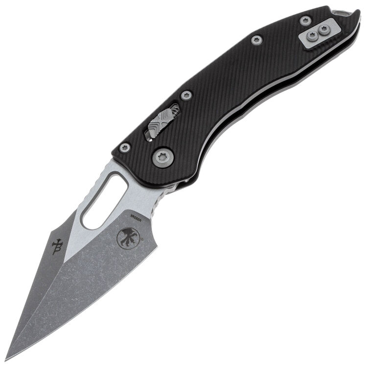 Нож Microtech Stitch Ram-Lok сталь M390MK рукоять Fluted Black Aluminium (169RL-10APFL)