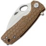 Нож Honey Badger Claw S serrated сталь 8Cr13MoV рукоять Tan FRN