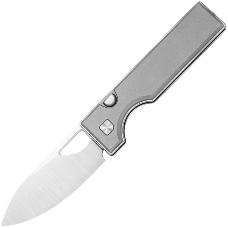 Нож Kizer Little Ringbo satin сталь AEB-L рукоять Grey Aluminium