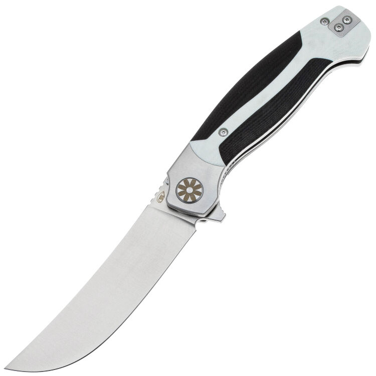 Нож Reptilian Бухара-03 сталь D2 рукоять Black/White G10