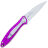 Нож Kershaw Leek сталь 14C28N рукоять Purple Aluminium (1660PUR)