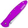 Нож Kershaw Leek сталь 14C28N рукоять Purple Aluminium (1660PUR)